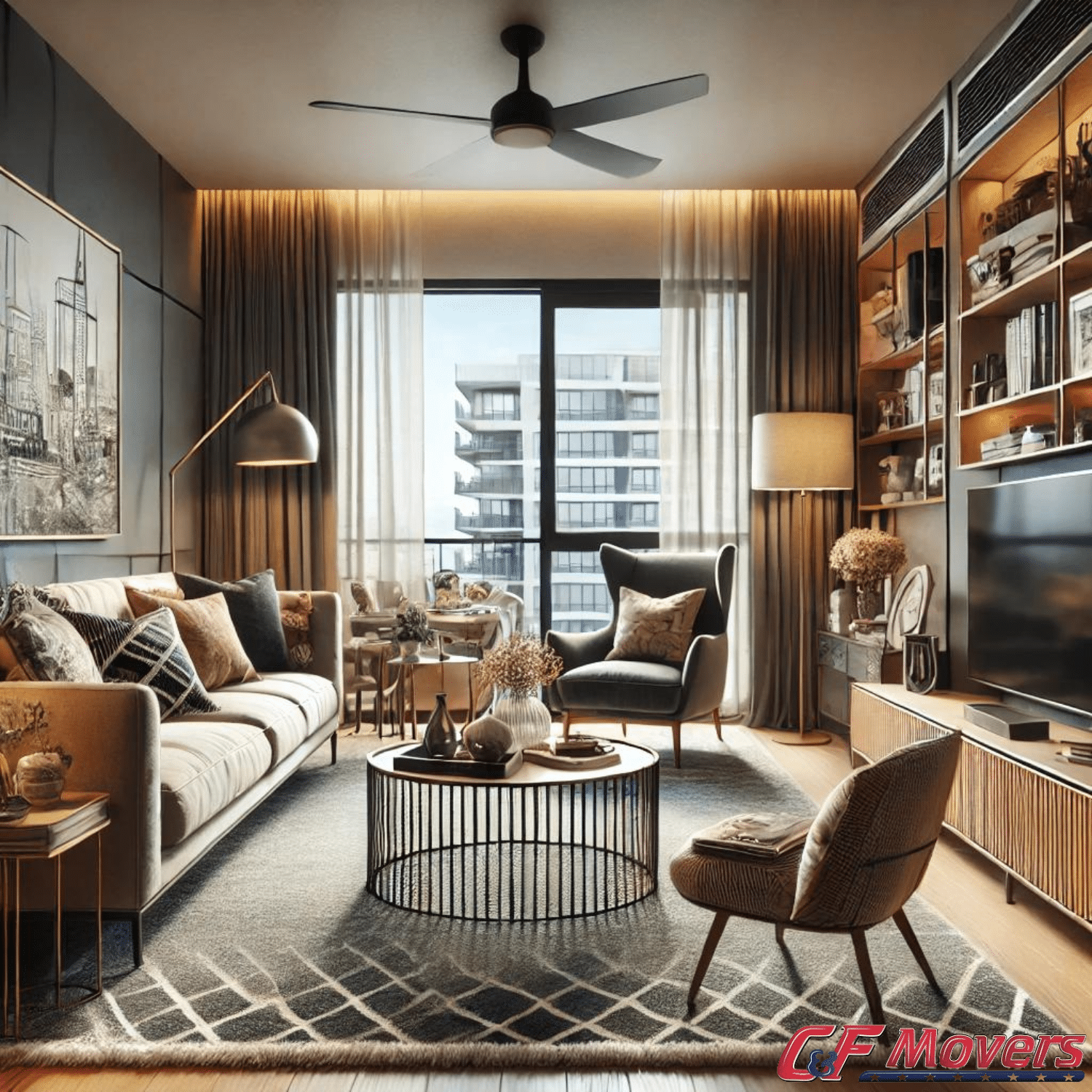 Interior Design Receiving by C & F Movers